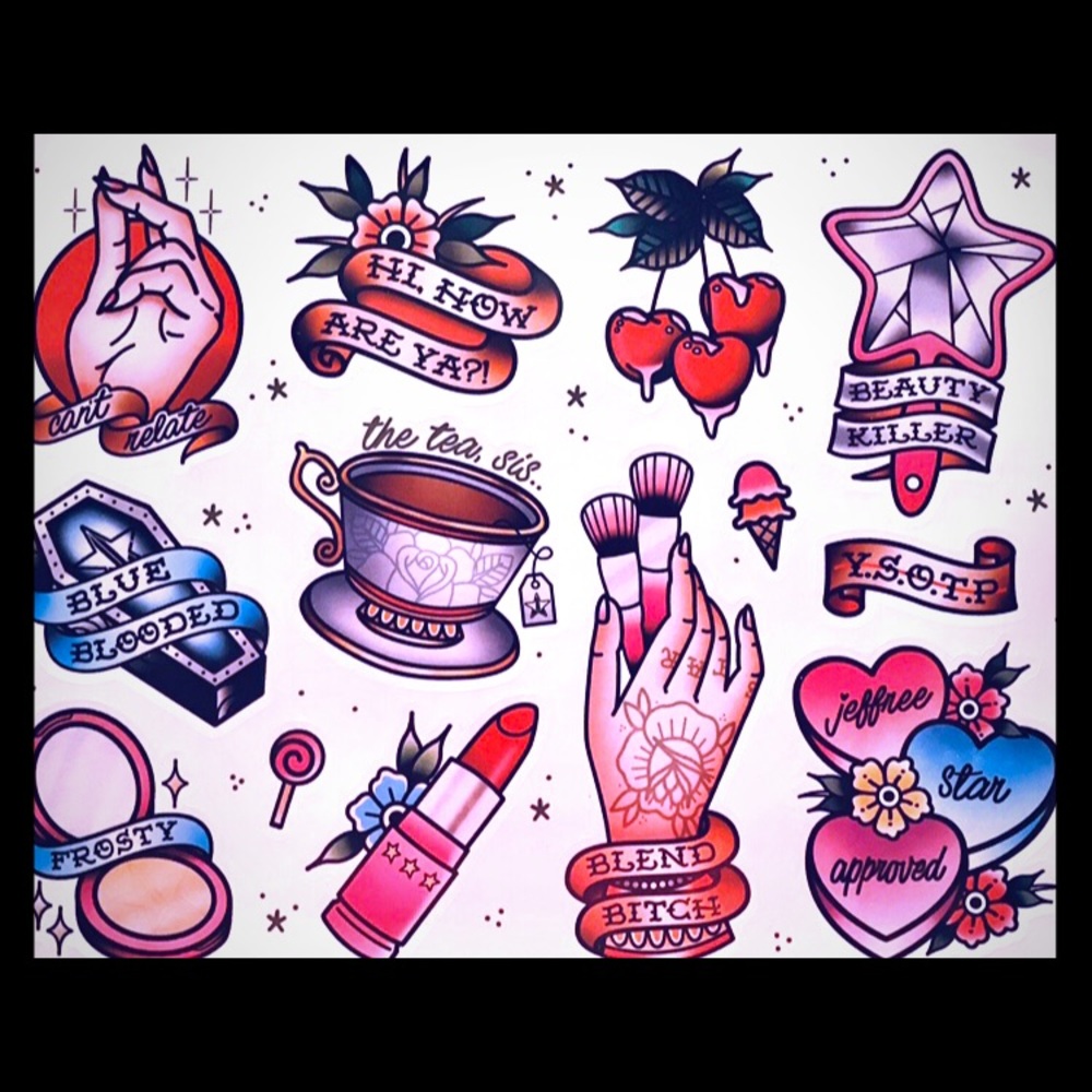 ***SOLD***Jeffree Star Exclusive Stickers